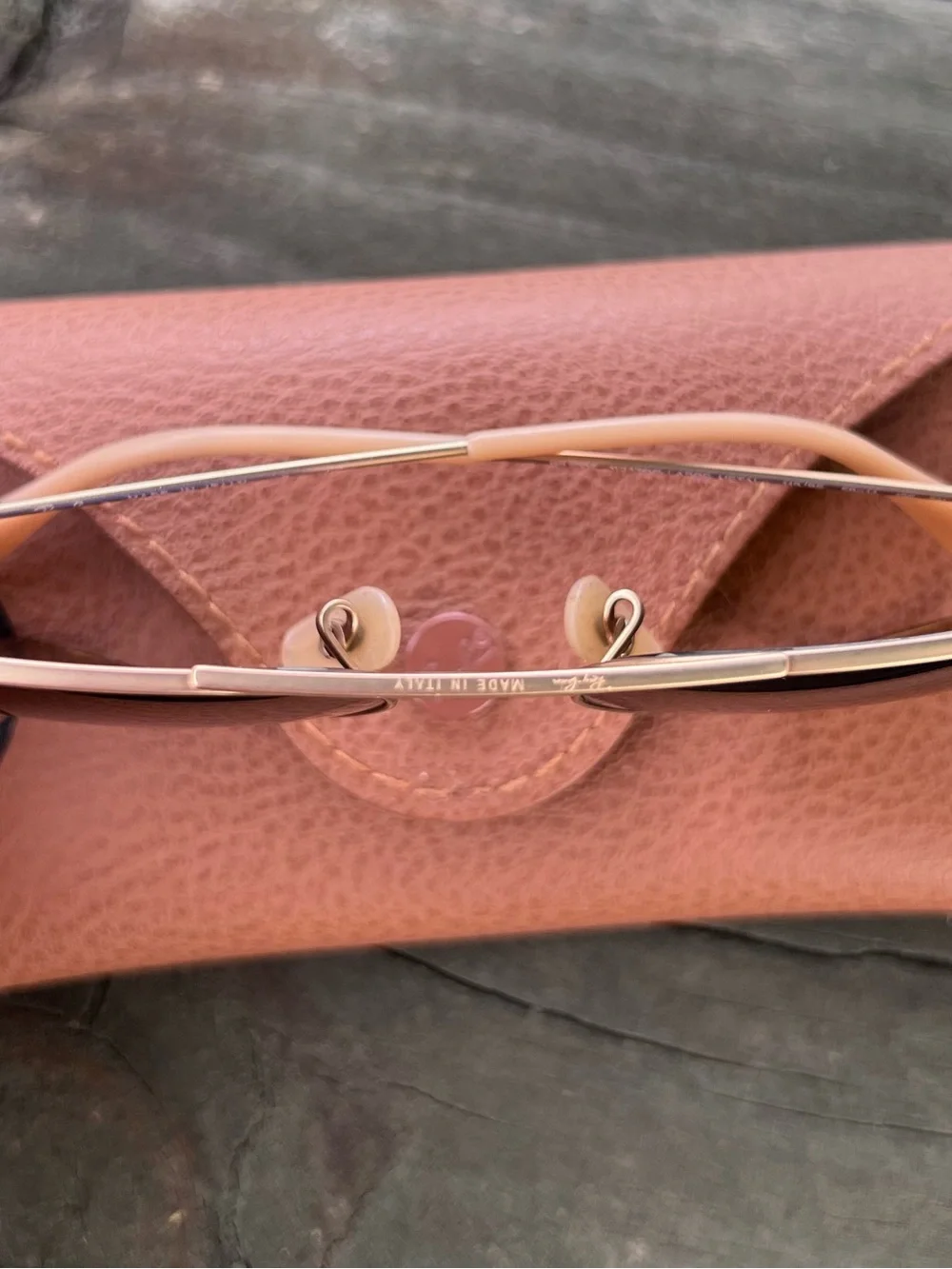Ray-Ban rose gold